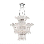Chrome / Clear Seven Light Chandelier