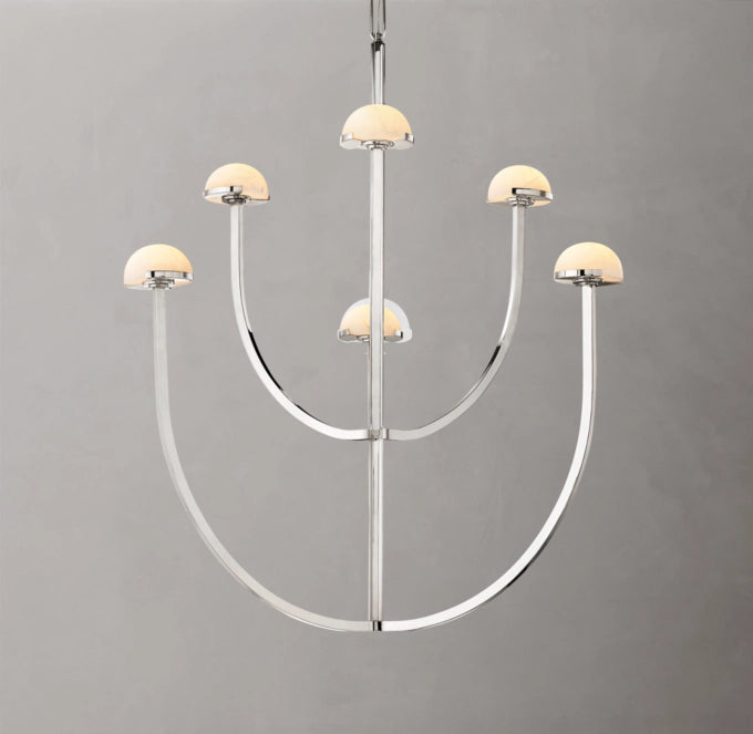 Pedra Round Chandelier 32"