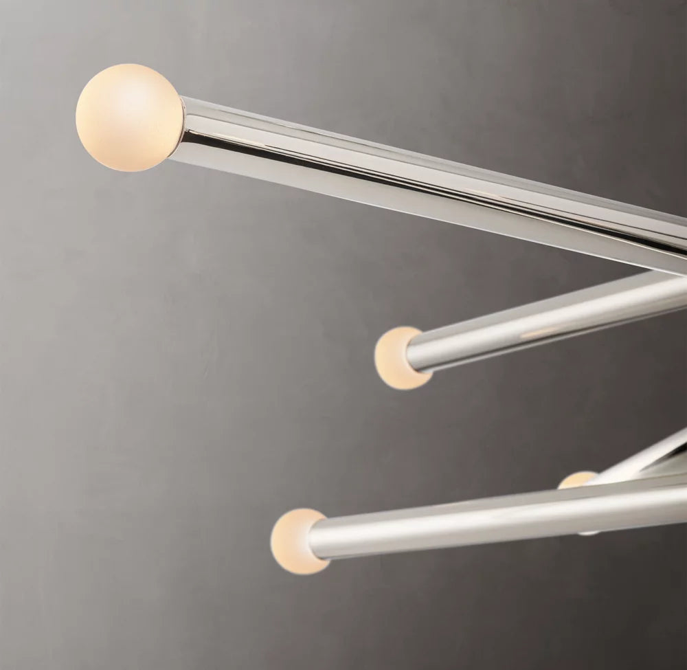 Rousseau 10-Light Mobile Orb Chandelier