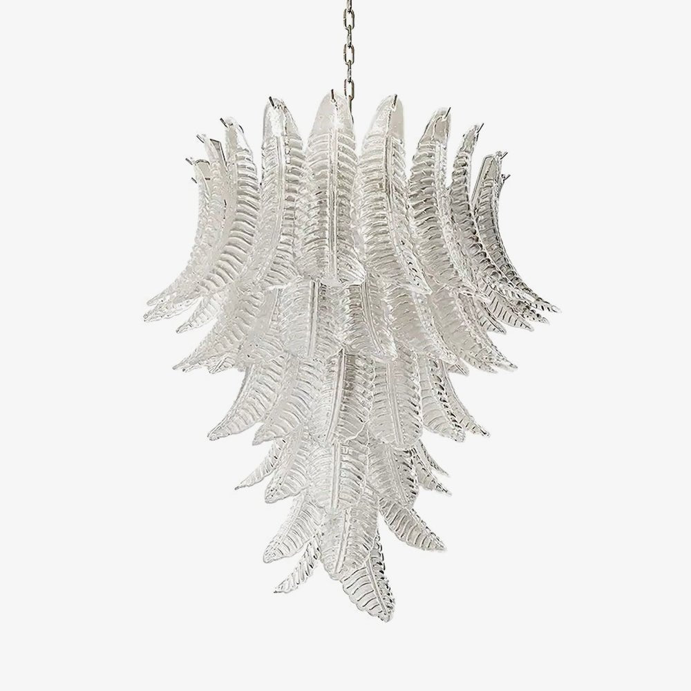 Rosalind Murano Clear Glass Chandelier