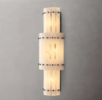 San Marco Alabaster Grand Round Sconce