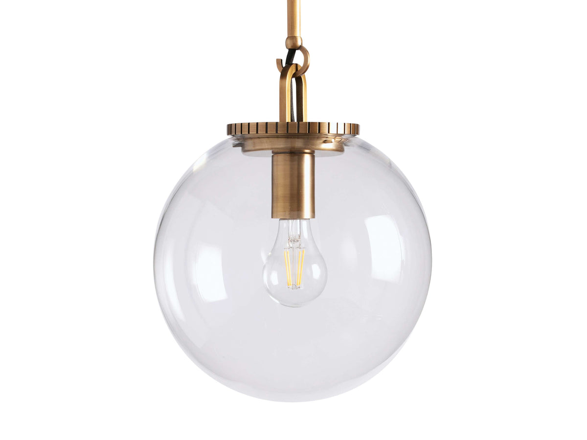 Wescott Globe Pendant with Rod