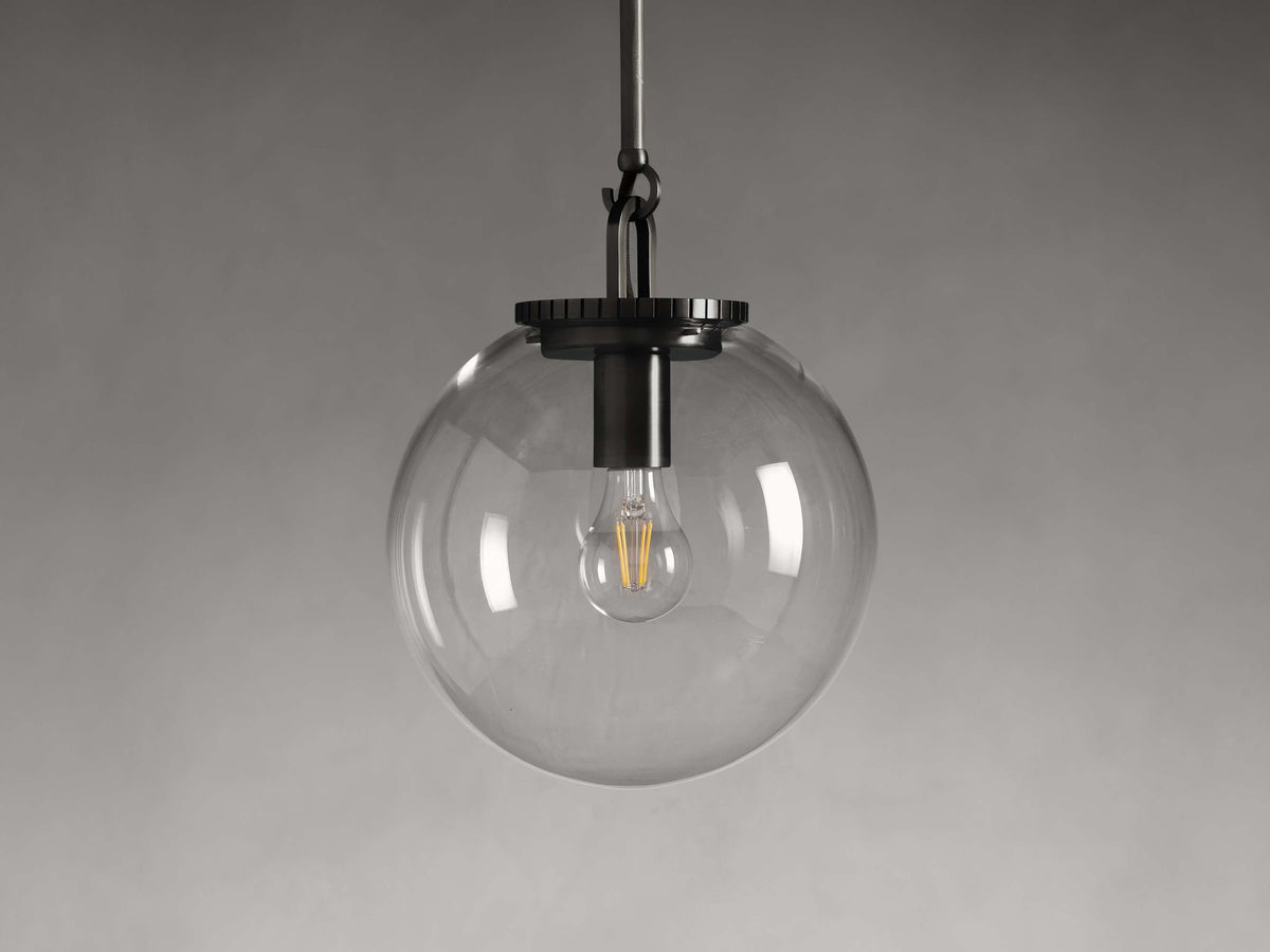 Wescott Globe Pendant with Rod