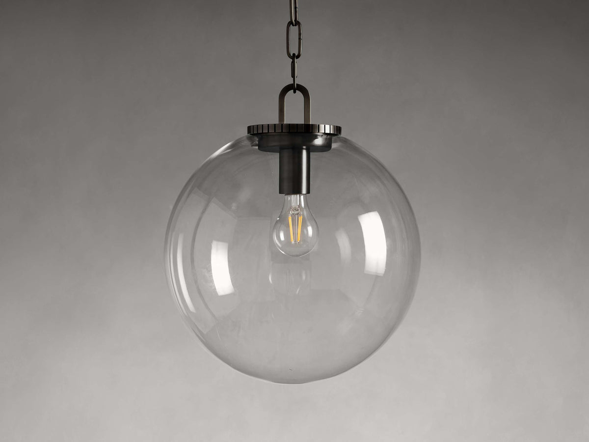 Wescott Globe Pendant with Chain