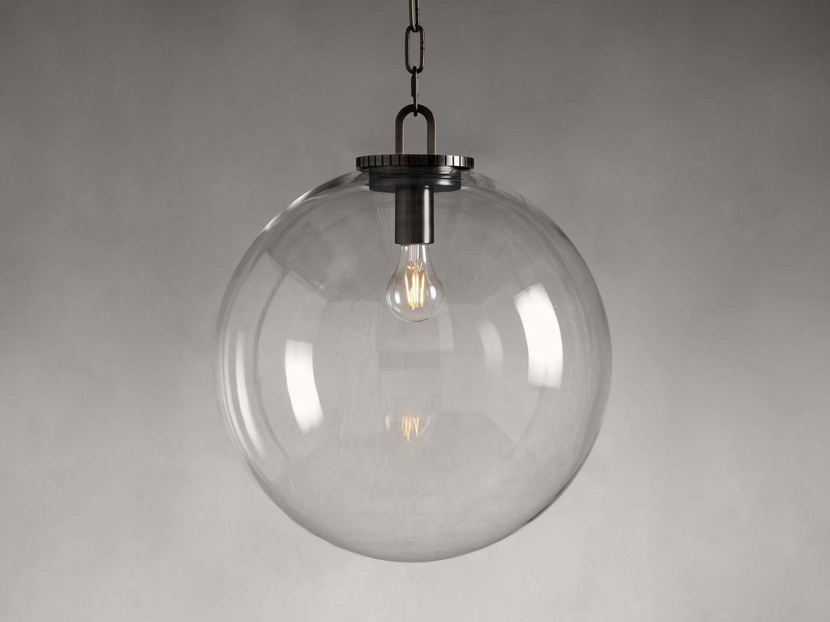 Wescott Globe Pendant with Chain