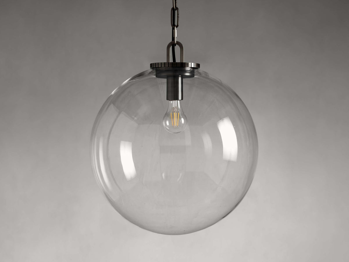 Wescott Globe Pendant with Chain