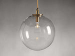 Wescott Globe Pendant with Rod