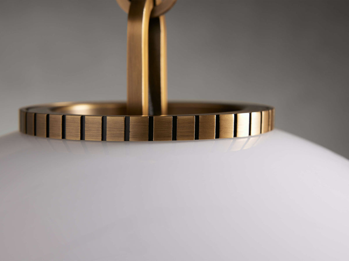 Wescott Globe Pendant with Chain