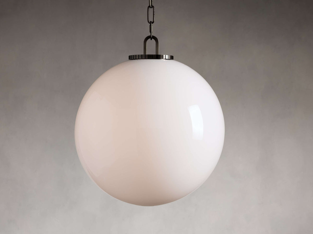 Wescott Globe Pendant with Chain