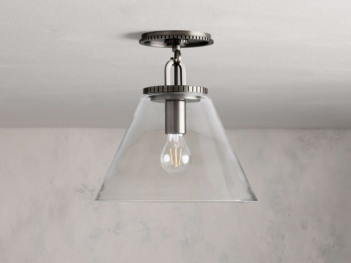 Wescott Cone Flush Mount