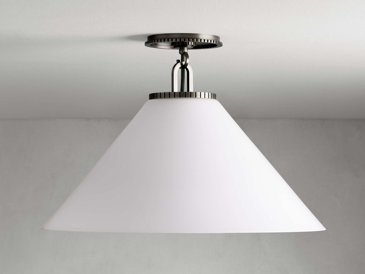 Wescott Cone Flush Mount