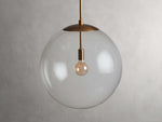 Wescott XL Globe Pendant with Rod