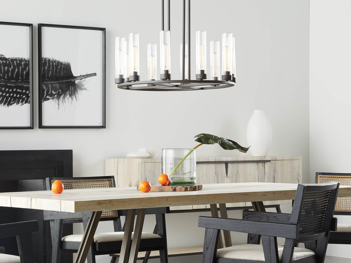 Andreas 10-Light Round Chandelier
