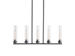 Andreas 5-Light Linear Chandelier