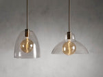 Bauer Dome Pendant with Bulb