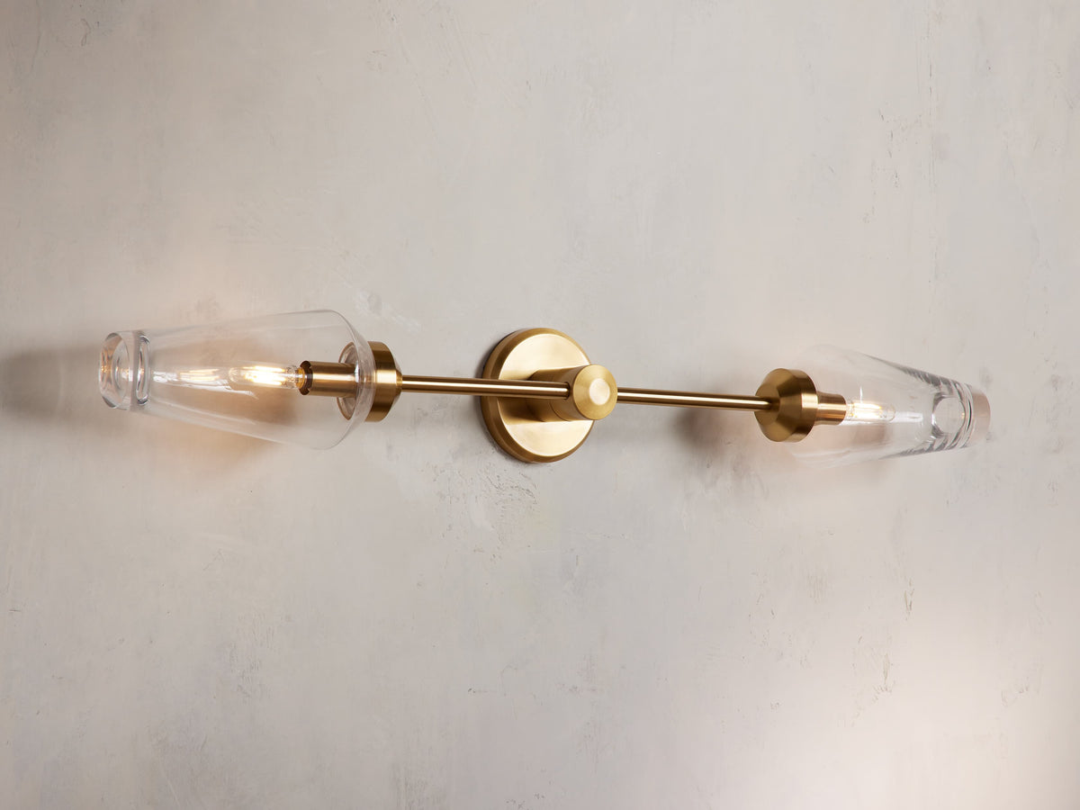 Arrow Double Sconce