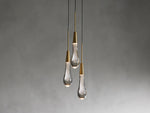 Soltaire Cluster Pendant
