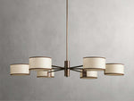 Daphne 48" Round Chandelier in Ecru