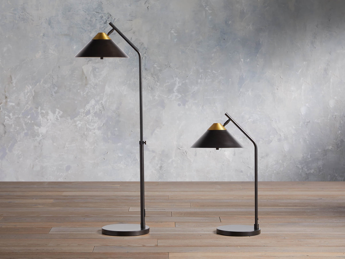 Marquee Bronze Task Floor Lamp