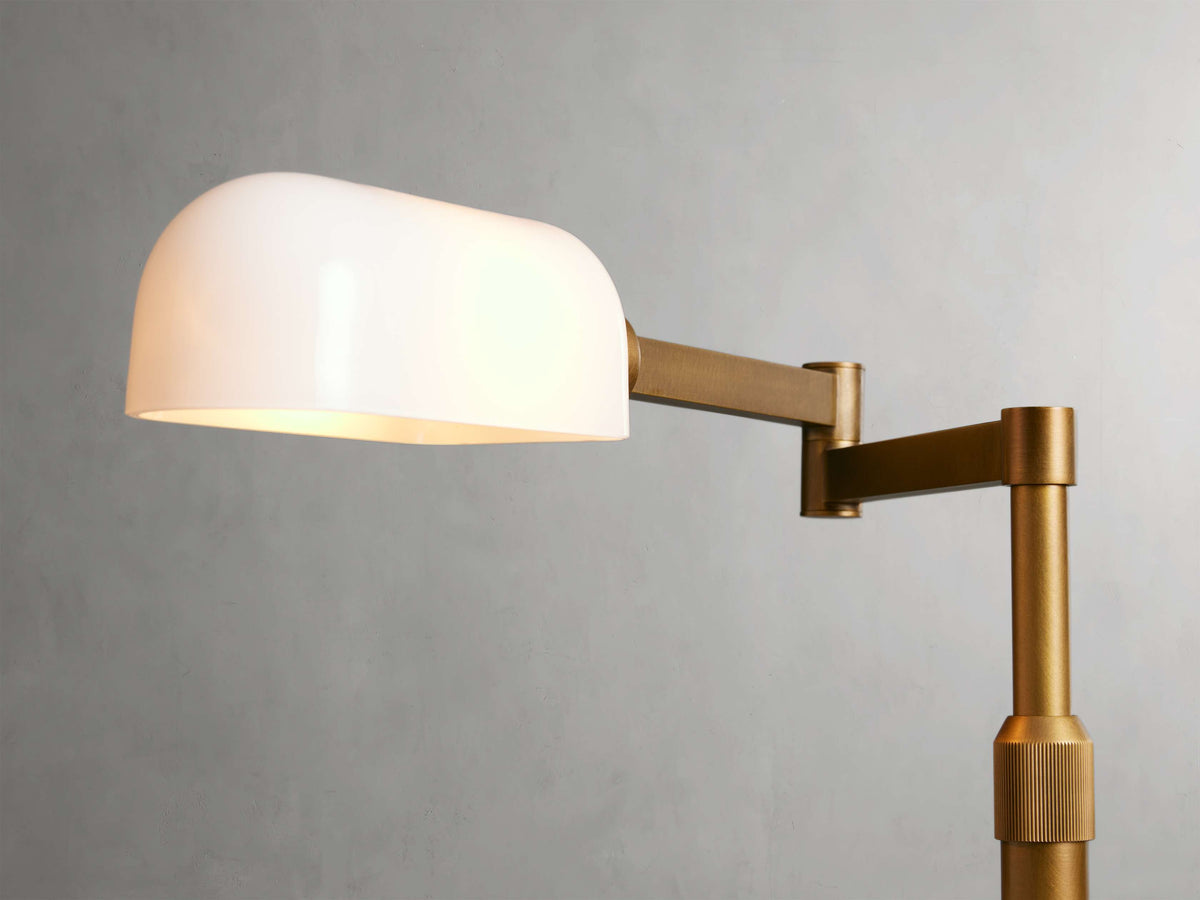 Zayd Swing Arm Floor Lamp