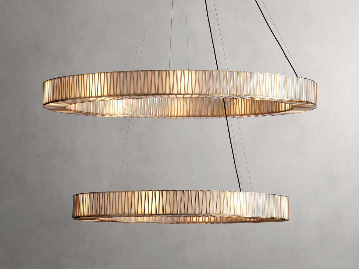 Jeunet 2-Tier Round Chandelier