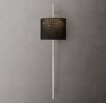 Vela Octagonal Bar Sconce - Round Shade