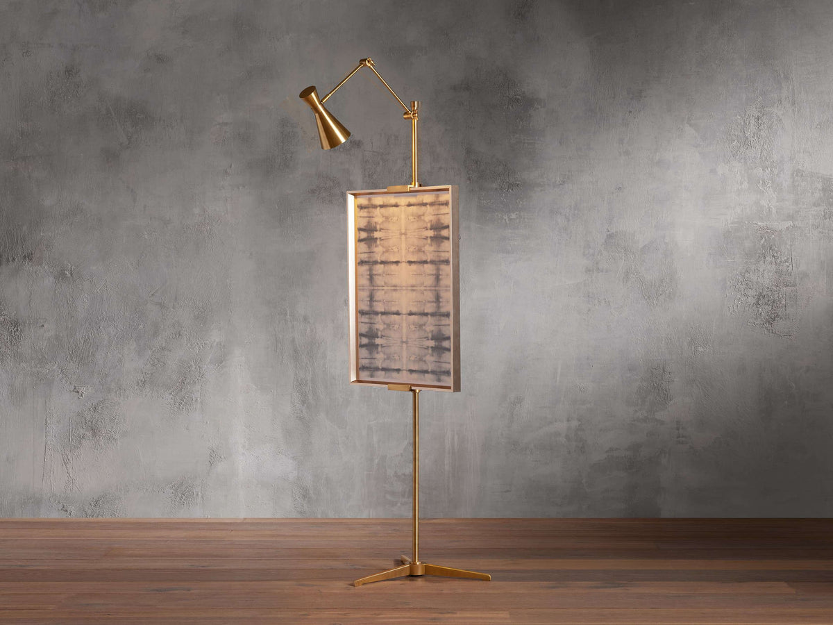 Jaxtyn Easel Floor Lamp