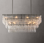 Marignan Tiered Rectangular Chandelier 60"