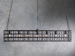 La Cage 50" Rectangular Chandelier in Bronze
