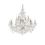 Crystal Twelve-Light Chandelier