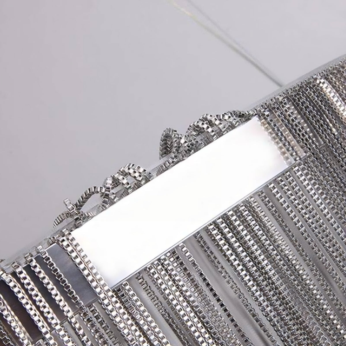 Cadena Steel Tassel Modern Chandelier