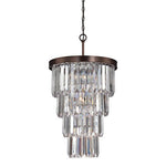 Bronze Seven-Light Entry Chandelier