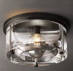 Savile Round Flushmount