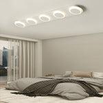 Round Square LED Modern Flush Mount Lighting Ceiling Lights Fixture