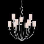 Castana Chrome Nine-Light Chandelier