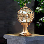 Creative Round Ball Waterproof LED European-style Fence Post Lights