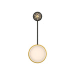 Creative Rings Stars Three Step Dimming Modern Wall Lamp with Spotlights