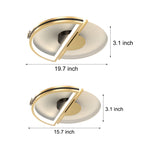 Personalized Round LED Three Step Dimming Modern Ceiling Lights Fixture