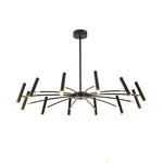 Adjustable Metal DIY Three Step Dimming LED Minimalist Chandelier