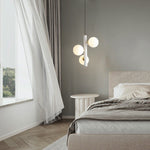 3 Glass Balls LED Creative Personality Nordic Dining Room Chandelier Light