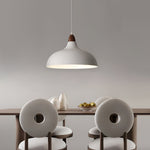 Round E27 12W White Nordic Pendant Light Hanging Lamp Chandelier