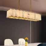 Natural Marble Contemporary Chandelier