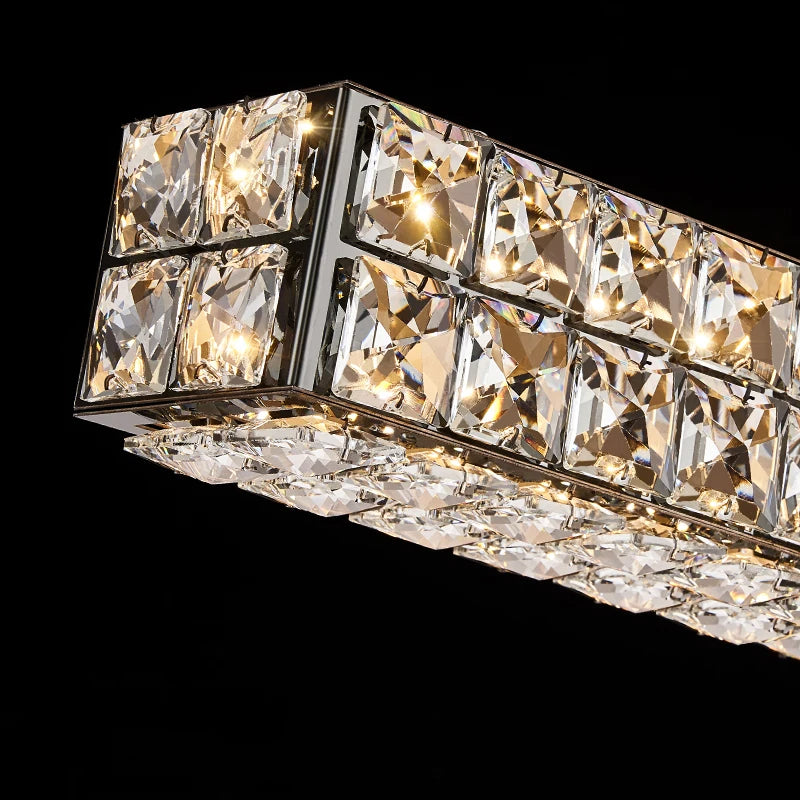 Bacci 47" Crystal Dining Room Chandelier