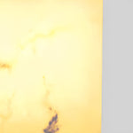 Square Marbled LED Waterproof Modern Solar Powered Fence Post Lights