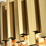 Gio Gold Plated Crystal Chandelier