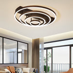 Adjustable Multiple Circular LED Modern Flush Mount Ceiling Lights