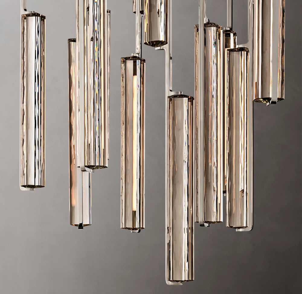 Audubon Crystal Round Chandelier 56"