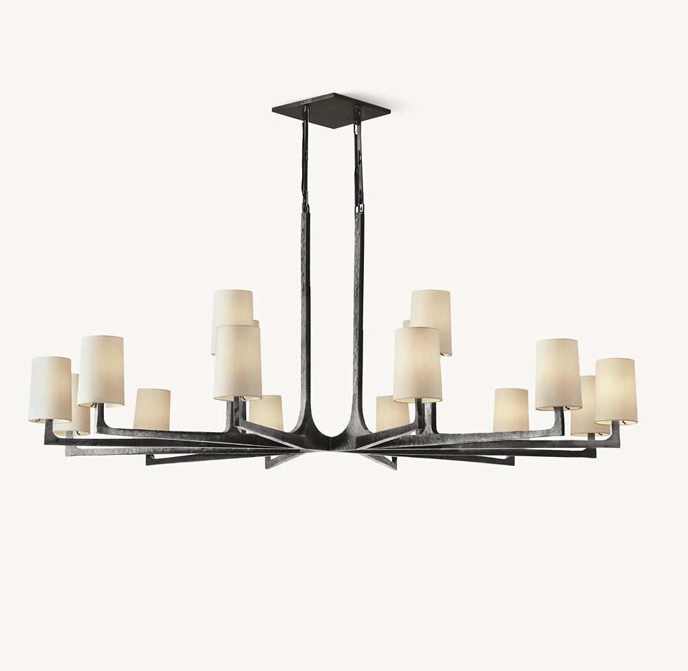 Wright Round Chandelier 60"