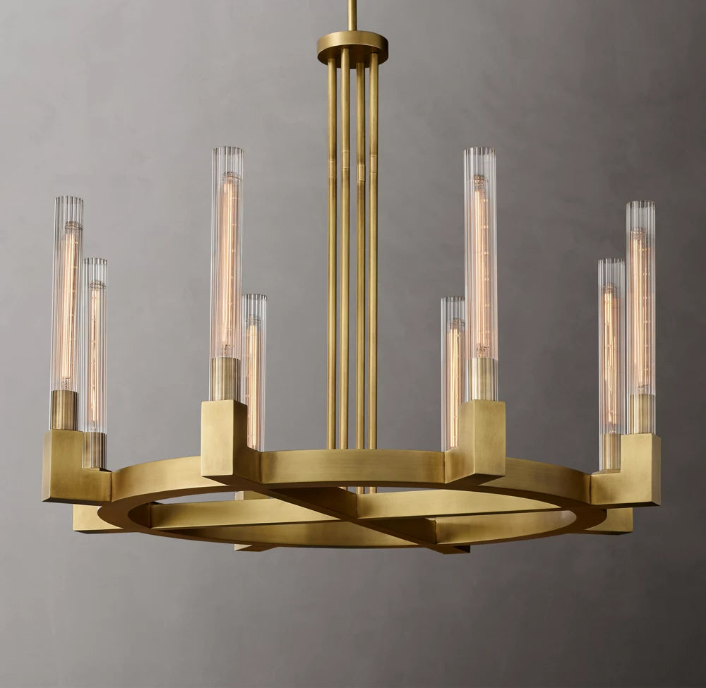 Cannele Round Chandelier 36"