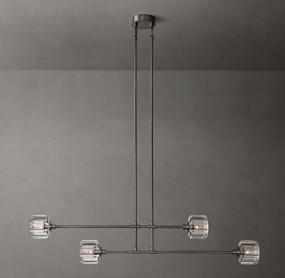 Demaret Mobile Linear Chandelier
